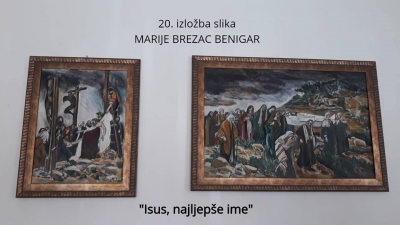 Izložba slika &quot;Isus, najljepše ime&quot;