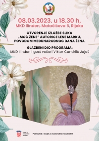 Izložba slika &quot;MOĆ ŽENE&quot; autorice Lene Marku povodom Međunarodnog dana žena