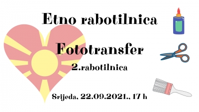 Etno rabotilnica - Fototransfer, 2/4 rabotilnica